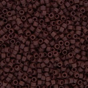 DB1584 Matte Opaque Espresso Bean Delica 11/0 Miyuki 