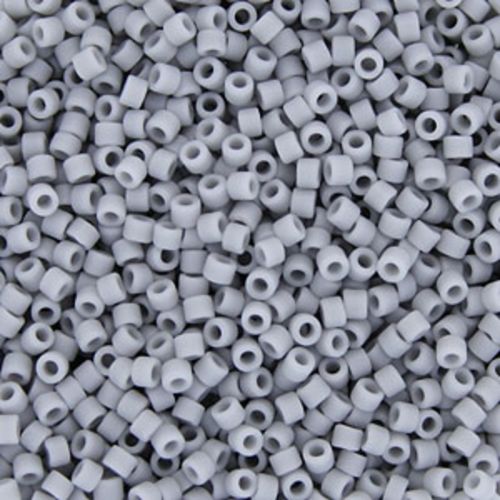 DB1589 Matt Opaque Ghost Grey Delica 11/0 Miyuki 