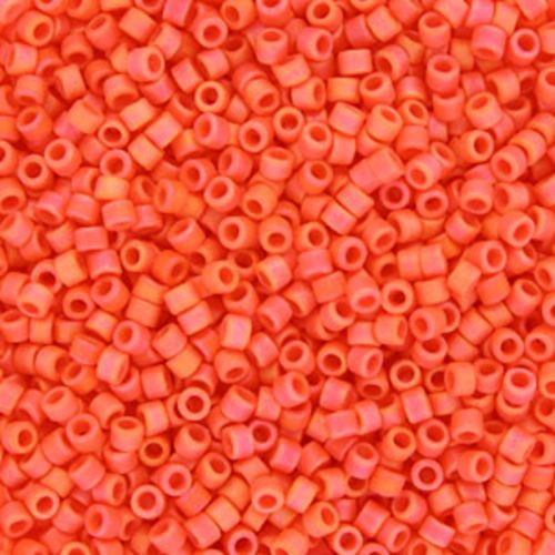 DB1593 Matte Opaque Rainbow Mandarin Delica 11/0 Miyuki 