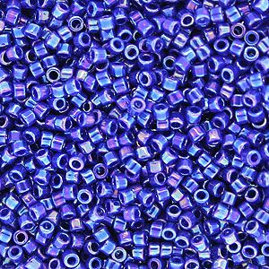 DB0165 Opaque Rainbow Cobalt Delica 11/0 Miyuki 