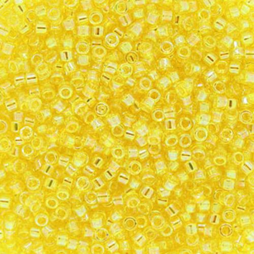 DB0171 Transparent Rainbow Yellow Delica 11/0 Miyuki 