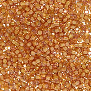 DB1778 White Lined Rainbow Autumn Sunrise Delica 11/0 Miyuki 