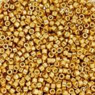 DB1832 Duracoat Galvanized Gold Delica 11/0 Miyuki - 50 grams WHOLESALE PACKAGE