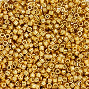 DB1832 Duracoat Galvanized Gold Delica 11/0 Miyuki