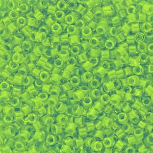 DB2040 Luminous Bright Lime Delica 11/0 Miyuki 