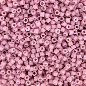 DB0210 Opaque Antique Rose Luster Delica 11/0 Miyuki