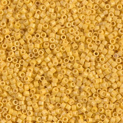 DB2102 Duracoat Opaque Banana Delica 11/0 Miyuki