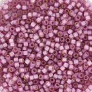 DB2180 Duracoat Semi-Frosted Silver-Lined Orchid Delica 11/0 Miyuki