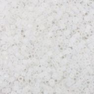 DB0222 Rainbow White Opal Delica 11/0 Miyuki 