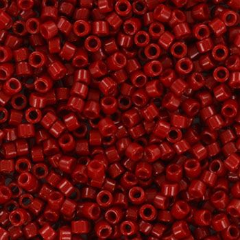 DB2354 Duracoat Opaque Shanghai Red Delica 11/0 Miyuki