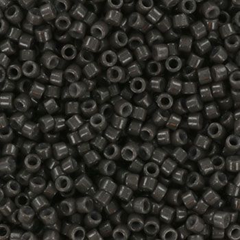 DB2368 Duracoat Opaque Charcoal Delica 11/0 Miyuki