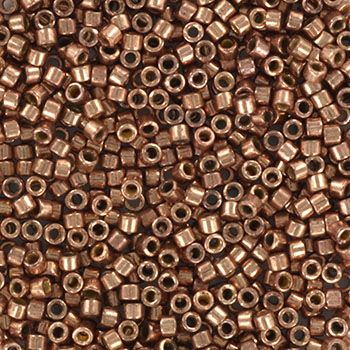 DB2504 Duracoat Galvanized Champagne Copper Delica 11/0 Miyuki - 5 grams