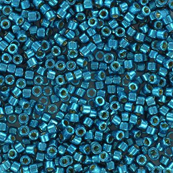 DB2513 Duracoat Galvanized Turquoise Blue Delica 11/0 Miyuki - 5 grams