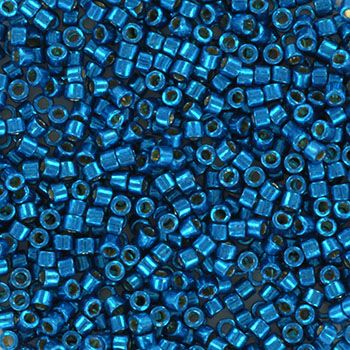 DB2514 Duracoat Galvanized Capri Blue Delica 11/0 Miyuki - 5 grams