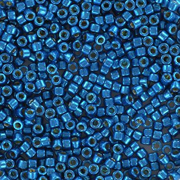 DB2516 Duracoat Galvanized Aqua Blue Delica 11/0 Miyuki - 5 grams