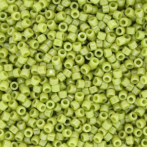 DB0262 Opaque Chartreuse Luster Delica 11/0 Miyuki