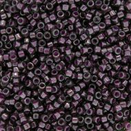 DB0279 Cranberry Lined Emerald Luster Delica 11/0 Miyuki 