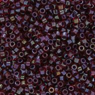 DB0296 Transparent Rainbow Maroon Delica 11/0 Miyuki 