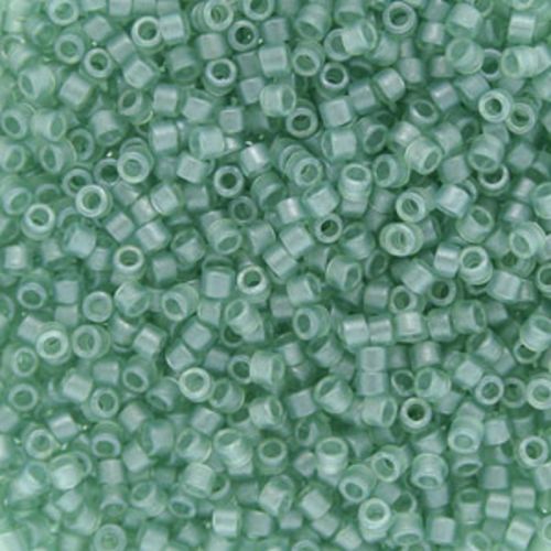 DB0385 Matt Sea Glass Green Luster Delica 11/0 Miyuki 