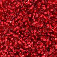 DB0602 Silver-Lined Red Delica 11/0 Miyuki - 50 grams WHOLESALE PACKAGE