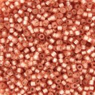 DB0622 Dyed Peach Silver-Lined Alabaster Delica 11/0 Miyuki 