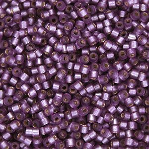DB0695 Semi-Matte Silver-Lined Mulberry Delica 11/0 Miyuki
