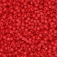 DB0723 Opaque Red Delica 11/0 Miyuki - 50 grams WHOLESALE PACKAGE 