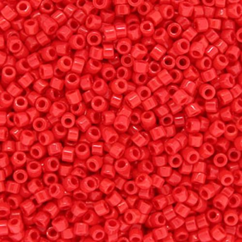 DB0727 Opaque Vermillion Red Delica 11/0 Miyuki 