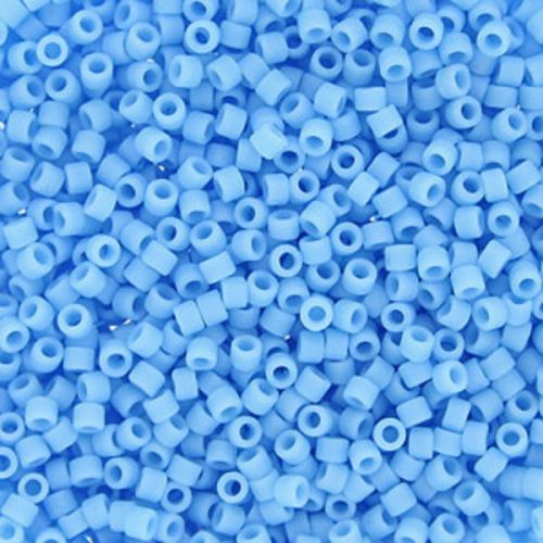 DB0755 Matt Opaque Turquoise Blue Delica 11/0 Miyuki 