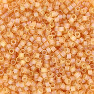 DB0852 Matte Transparent Rainbow Light Topaz Delica 11/0 Miyuki 