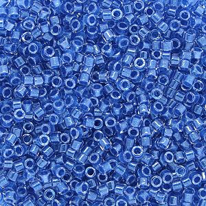 DB0920 Sparkling Cerulean Blue Lined Crystal Delica 11/0 Miyki