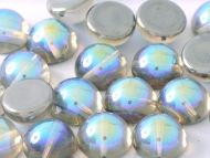 DO-00030/98537 Crystal Rainbow Graphite Dome Beads * BUY 1 - GET 1 FREE *