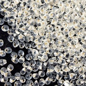 DP28-0001 Silver-Lined Crystal (like DB0041) Mini Drop Miyuki