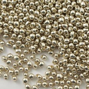 DP-0181 Galvanized Silver (like DB0035) Drop Miyuki