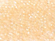 FP03 Crystal Champagne Lumi 3 mm Fire Polished - 100 x