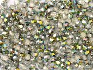 FP04 Crystal Vitrail 4 mm Fire Polished - 100 x