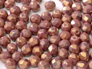 FP04 Chalk Lavender Lumi 4 mm Fire Polished - 100 x