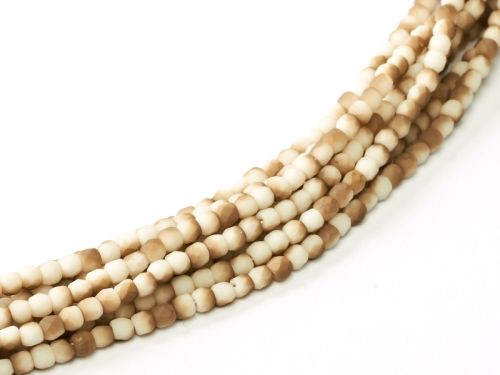 FP02 Chalk Celsian Matt 2 mm Fire Polished ~ 150 x