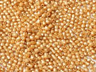 FP03 Pastel Pearl Amber 3 mm Fire Polished - 100 x