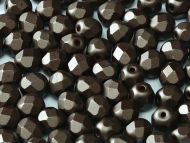 FP04 Pastel Pearl Bronze 4 mm Fire Polished - 100 x