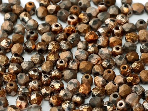 FP04 Etched Sunset Full 4 mm Fire Polished - 100 x