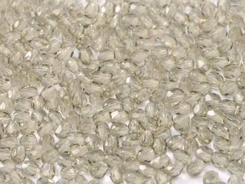 FP03 Black Diamond 3 mm Fire Polished - 100 x