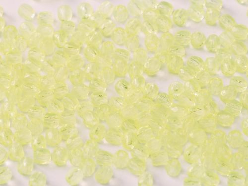 FP03 Jonquille 3 mm Fire Polished - 100 x