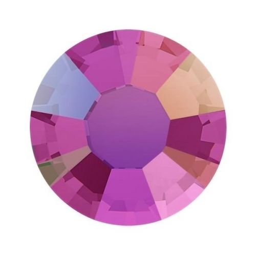 PC06 Fuchsia AB Chaton 6 mm SS29 Preciosa - 12 x