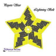 Tutorial 11 rows - Lightning Bolt 3D Peyote Star + Basic Tutorial (download link per e-mail)