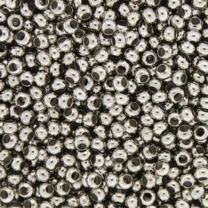 MT15 Nickel 15/0 Metal Seed Beads - 5 grams
