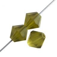 PB06 Olivine Matt 6 mm Preciosa - 10 x