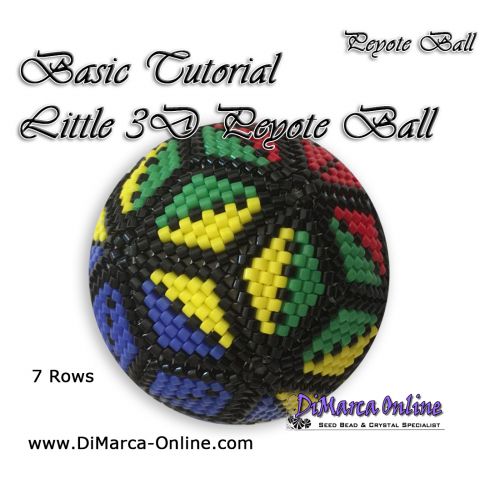 Basic Tutorial - Little 3D Peyote Ball (download link per e-mail)