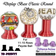 Display Base Classic Round Set (x 3)