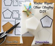 Perfect 3D Peyote Star Foam Stuffing DIY with Cutting Directions